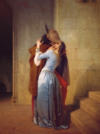 ll bacio by Francesco Hayez art print