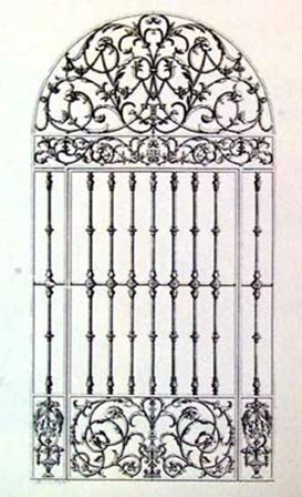 Wrought Iron Gate III art print
