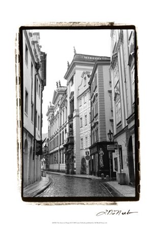 The Streets of Prague II by Laura Denardo art print