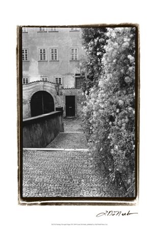 Passing through Prague II by Laura Denardo art print
