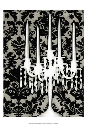 Small Patterned Candelabra I (P) by Ethan Harper art print