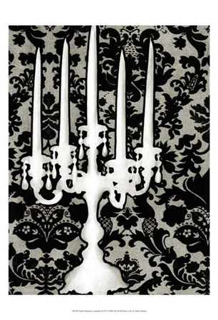 Small Patterned Candelabra II (P) by Ethan Harper art print