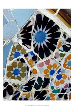 Mosaic Fragments I by Vision Studio art print