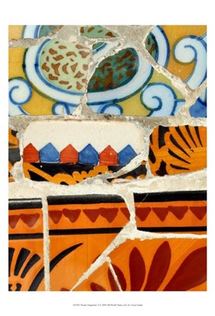Mosaic Fragments II by Vision Studio art print