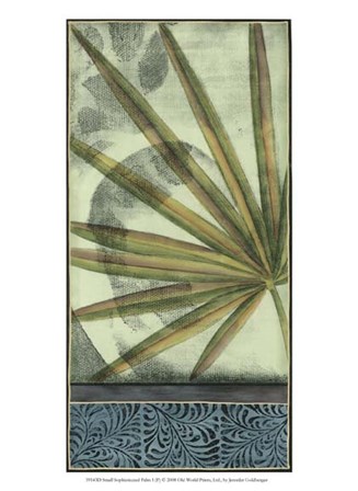 Small Sophisticated Palm I by Jennifer Goldberger art print