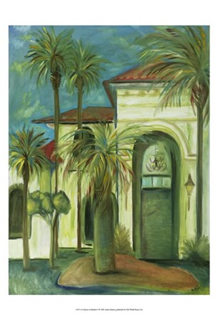 At Home in Paradise I by Anitta Martin art print