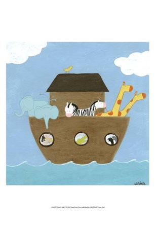 Noah&#39;s Ark I by June Erica Vess art print