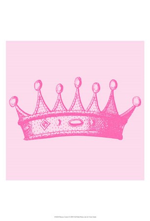 Princess Crown I by Vision Studio art print