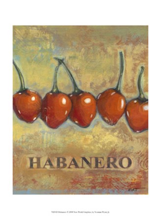 Habanero by Norman Wyatt Jr. art print