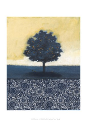 Blue Lemon Tree I by Norman Wyatt Jr. art print