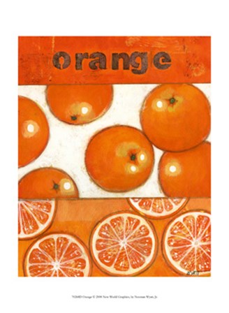 Orange by Norman Wyatt Jr. art print