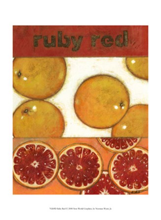 Ruby Red by Norman Wyatt Jr. art print