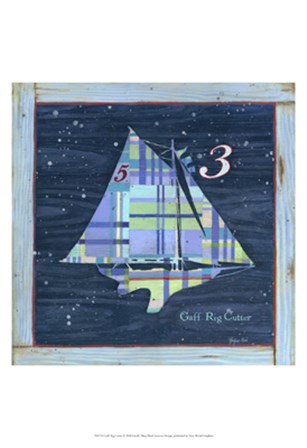 Gaff Rig Cutter by Geoff Allen art print