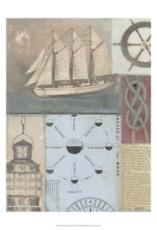 Sailor&#39;s Journal I by Norman Wyatt Jr. art print