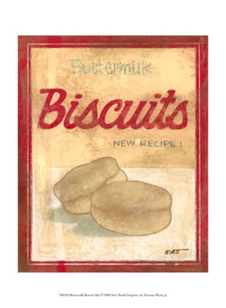 Buttermilk Biscuit Mix by Norman Wyatt Jr. art print