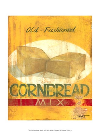 Cornbread Mix by Norman Wyatt Jr. art print