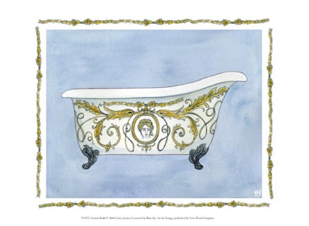 French Bath by Ginny Joyner art print