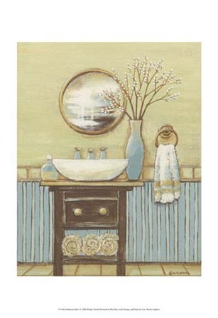 Seabreeze Bath I by Wendy Russell art print