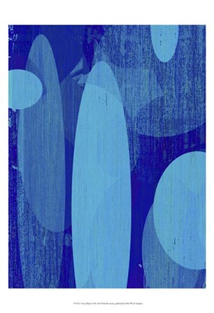 Ocean Ellipses II by Ricki Mountain art print
