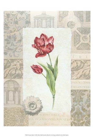 Victorian Tulip I by Gillian Fullard art print