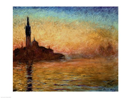 View of San Giorgio Maggiore, Venice by Twilight, 1908