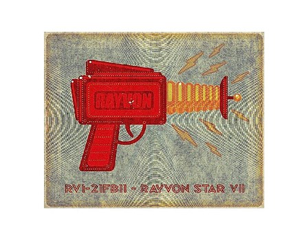 Rayvon Star VII by John W. Golden art print
