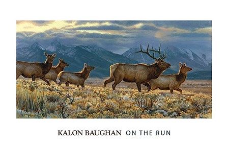 On the Run by Kalon Baughan art print