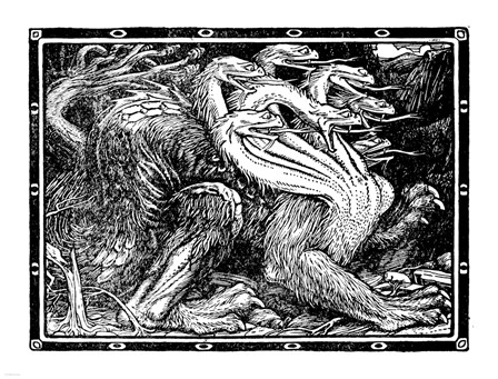Medieval Dragon I art print