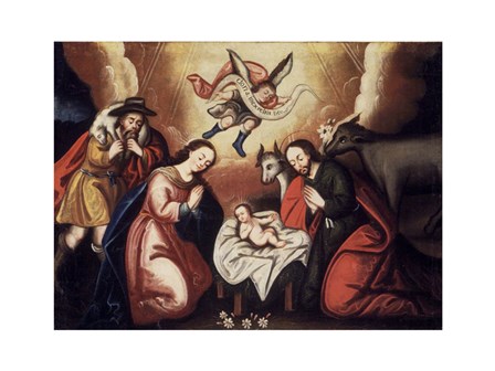 The Nativity art print