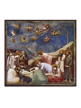 The Mourning of Christ art print