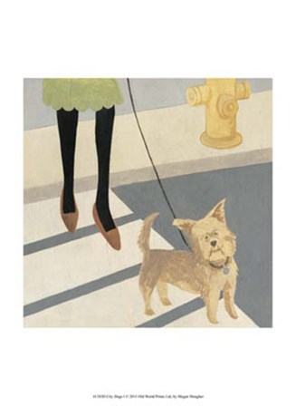 City Dogs I by Megan Meagher art print