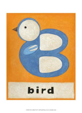 B is for Bird by Chariklia Zarris art print