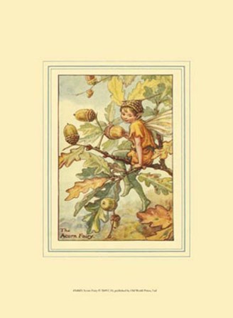 The Acorn Fairy by Vision Studio art print