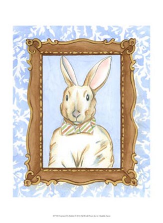 Teacher&#39;s Pet - Rabbit by Chariklia Zarris art print