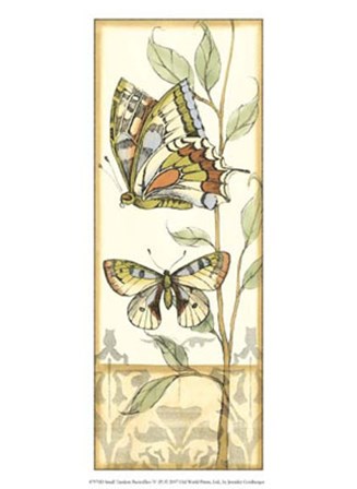 Small Tandem Butterflies IV by Jennifer Goldberger art print