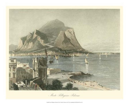 Monte Pellegrino, Palermo by Harry Fenn art print