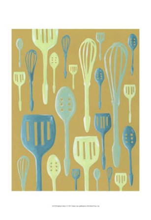 Spring Cutlery I by Vanna Lam art print
