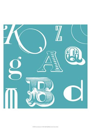 Fun With Letters I by Vision Studio art print