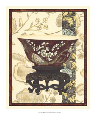 Asian Tapestry II by Vision Studio art print