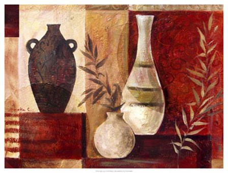 Spice Vases I by Marietta Cohen art print
