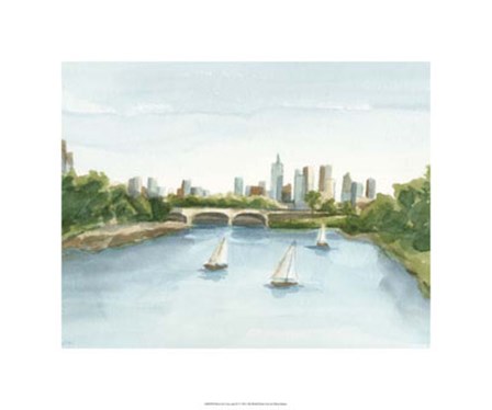 Plein Air Cityscape IV by Ethan Harper art print