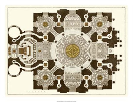 French Marquetry III by Vision Studio art print