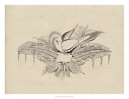Victorian Quill I by Vision Studio art print