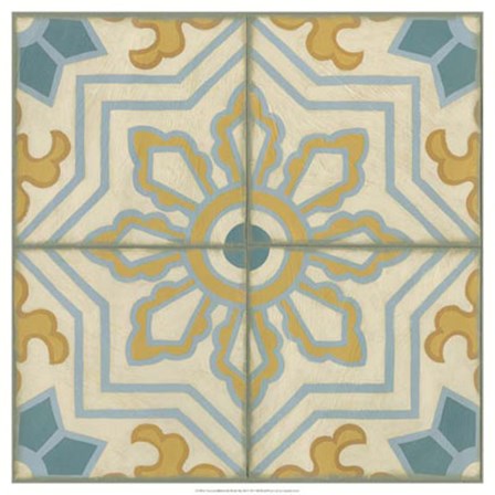 No Embellish* Old World Tiles III by Chariklia Zarris art print