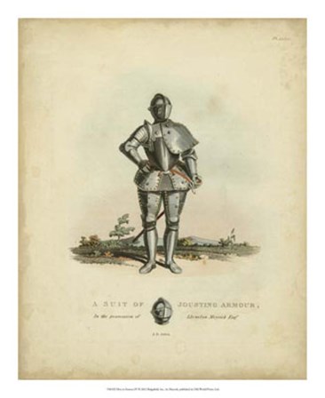 Men in Armour IV by Samuel R. Meyrick art print