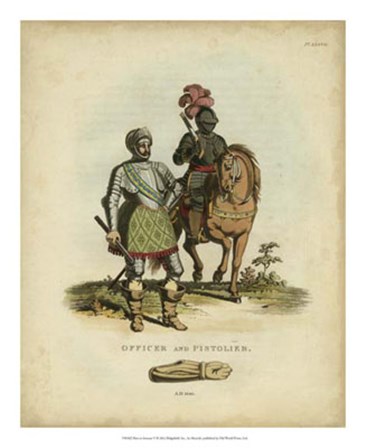 Men in Armour V by Samuel R. Meyrick art print