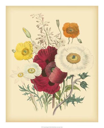 Garden Bouquet II by Jane W. Loudon art print