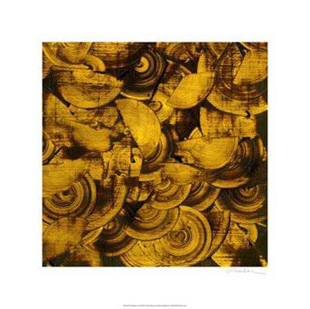 Nautilus in Gold II by Sharon Gordon art print