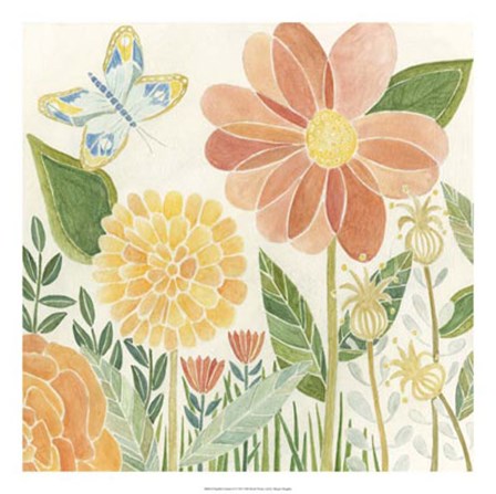 Papillon Garden II by Megan Meagher art print