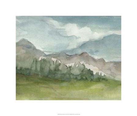 Plein Air Mountain View II by Ethan Harper art print